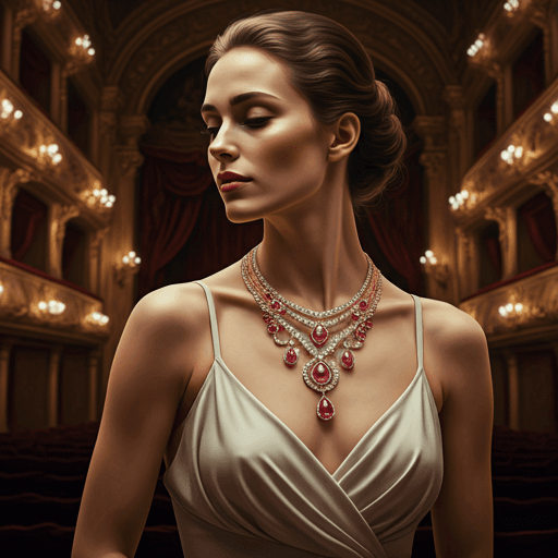 Stunning gold and diamond jewellery collection display