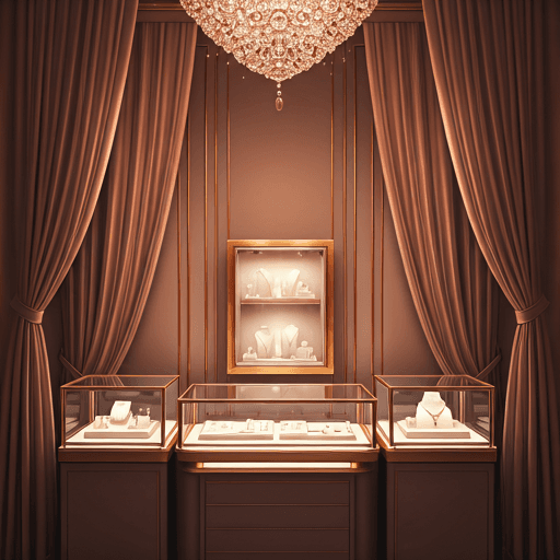 Zamera Gold and Diamonds showroom interior